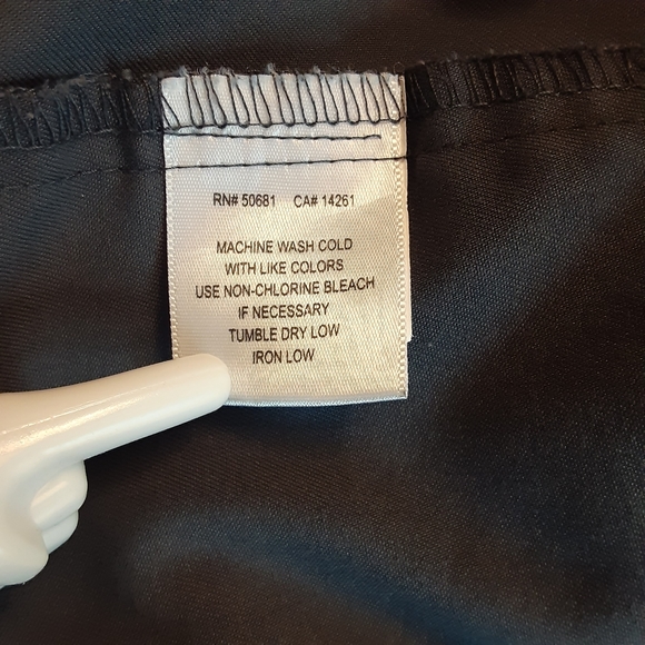 GREY'S ANATOMY #41101X SCRUB TOP STEEL MOCK WRAP/PRINCESS SEAM WOMENS SIZE 5XL. - Picture 7 of 8